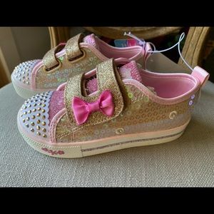 Brand new S sport by Skechers toddler girl sneakers size 10.